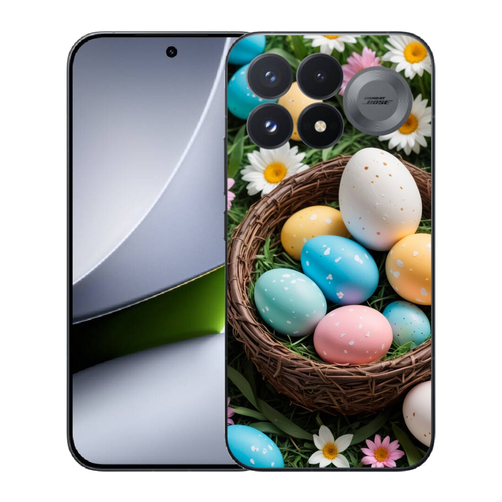Gélový kryt mmCase na Xiaomi Poco F9 Pro 5G - veľkonočné vajíčka 2