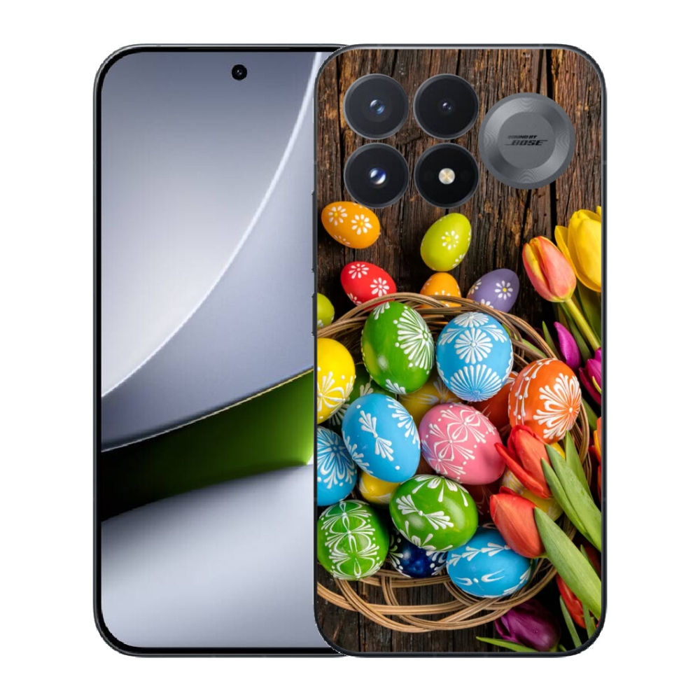 Gélový kryt mmCase na Xiaomi Poco F9 Pro 5G - veľkonočné vajíčka