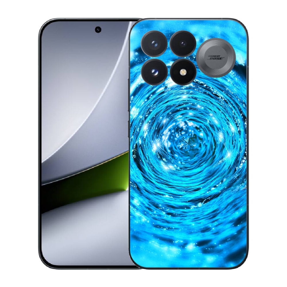 Gélový kryt mmCase na Xiaomi Poco F9 Pro 5G - vodný vír