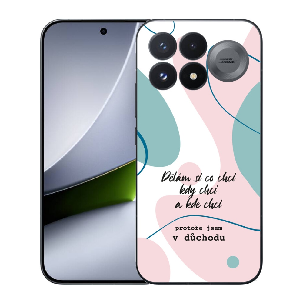 Gélový kryt mmCase na Xiaomi Poco F9 Pro 5G - vtipný text 10 biele pozadie