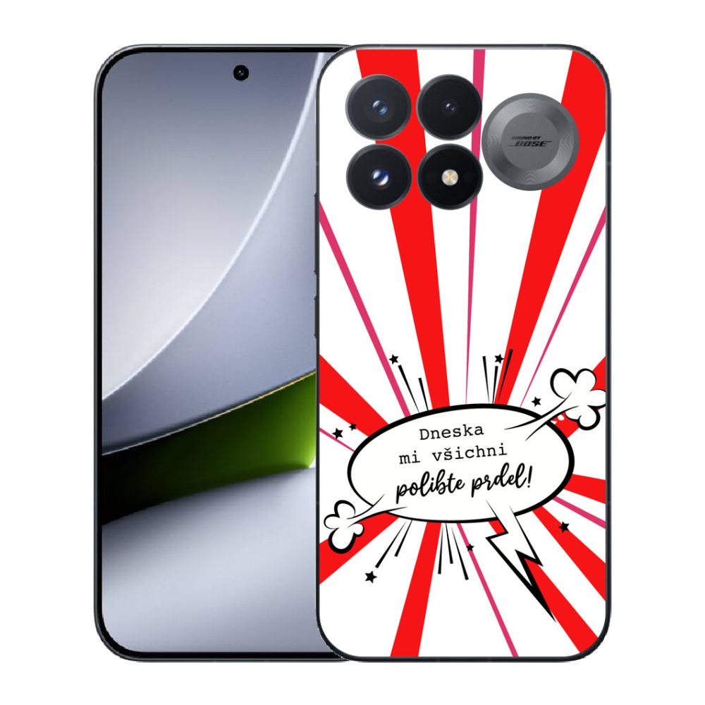 Gélový kryt mmCase na Xiaomi Poco F9 Pro 5G - vtipný text 15 biele pozadie