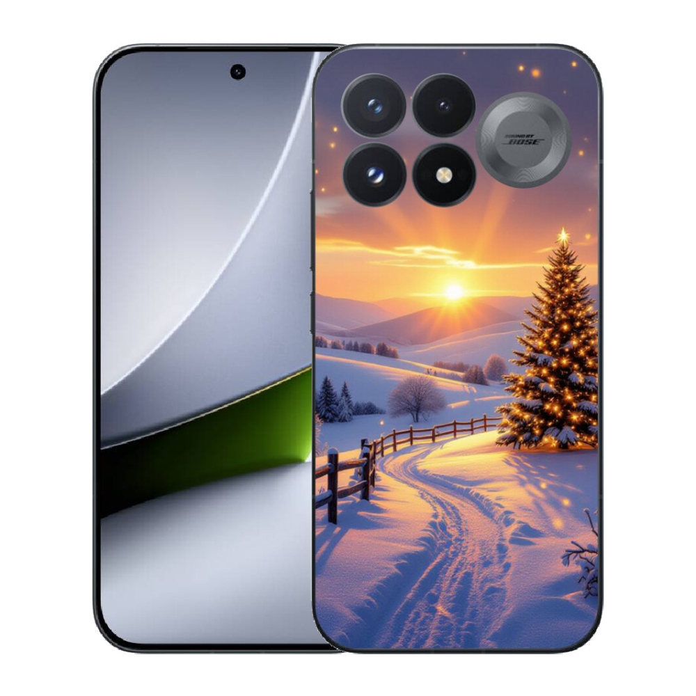 Gélový kryt mmCase na Xiaomi Poco F9 Pro 5G - zimná krajina