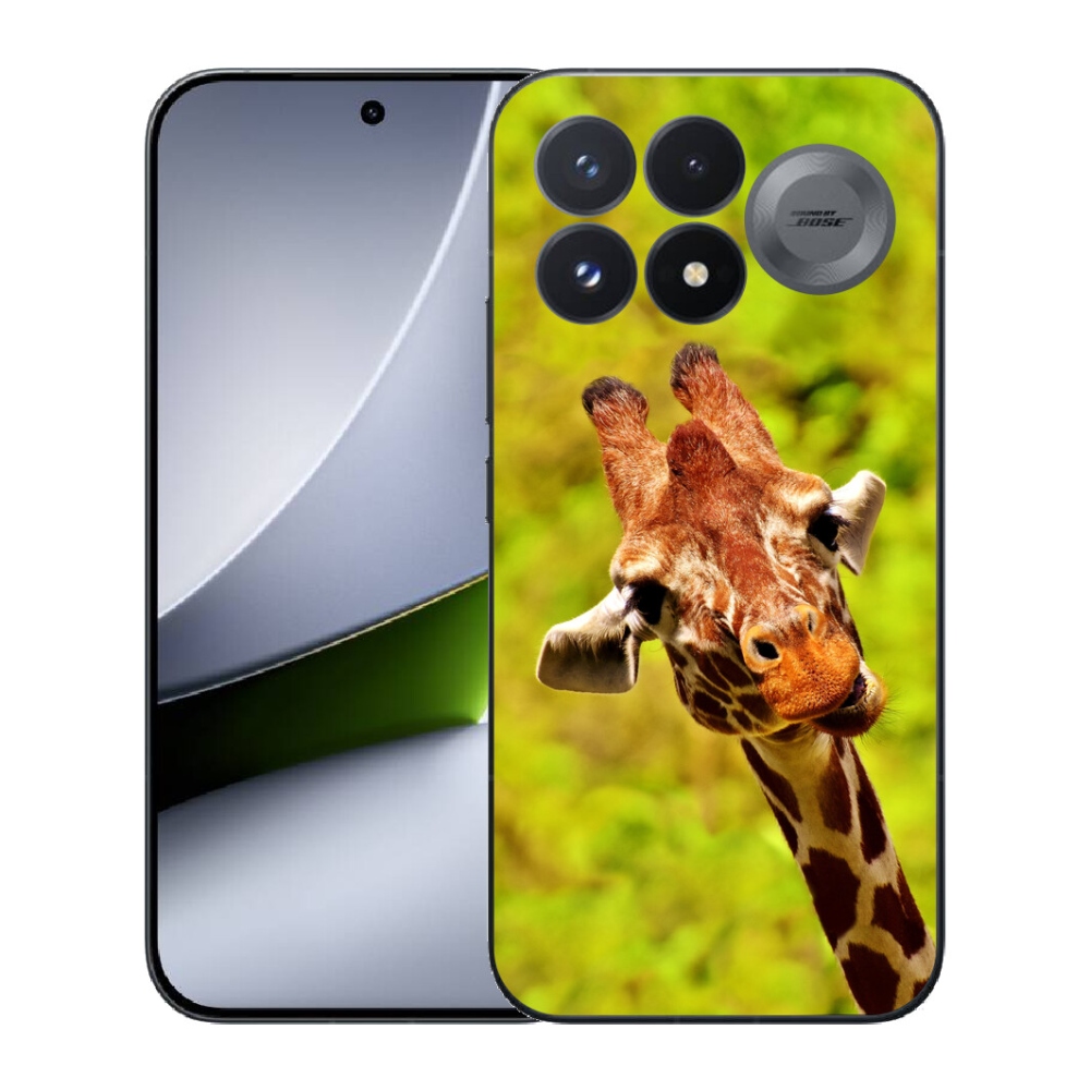 Gélový kryt mmCase na Xiaomi Poco F9 Pro 5G - žirafa
