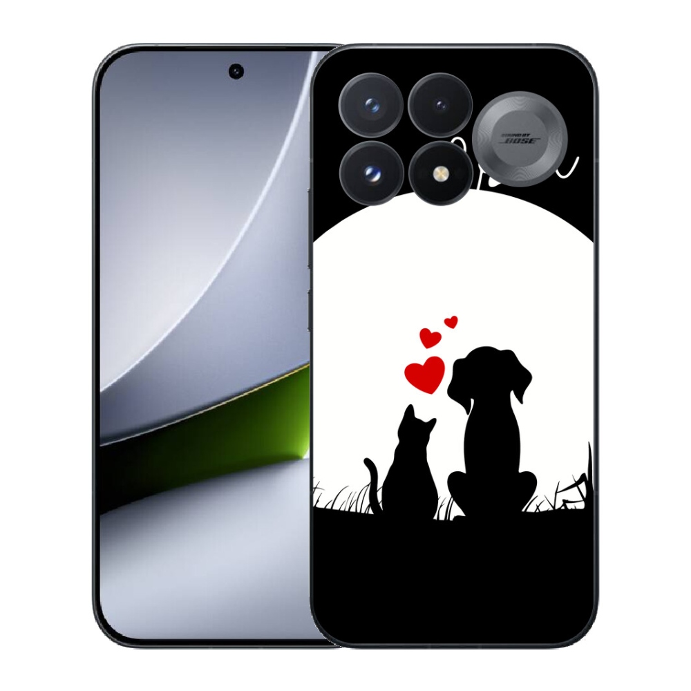 Gélový kryt mmCase na Xiaomi Poco F9 Pro 5G - zvieracia láska