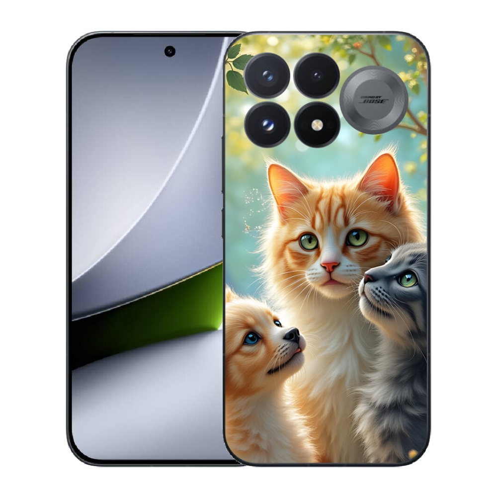 Gélový kryt mmCase na Xiaomi Poco F9 Pro 5G - zvieracie priateľstvo 2