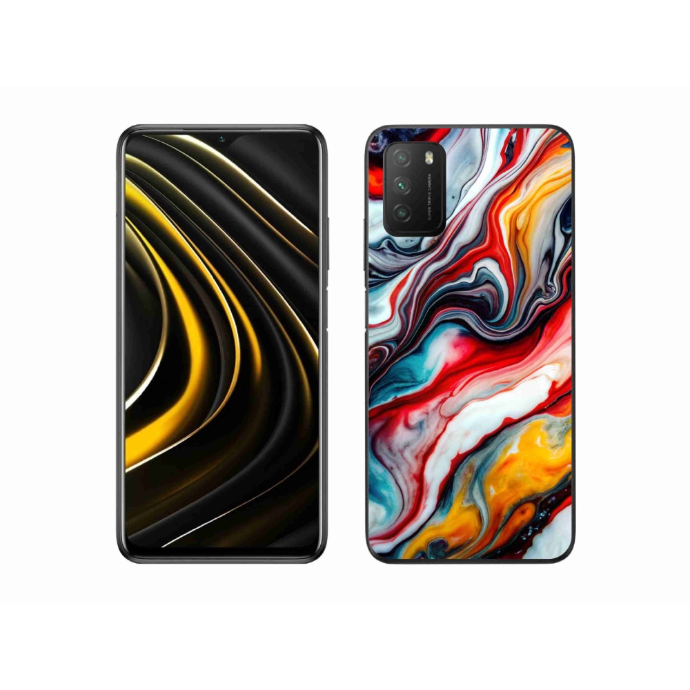 Gélový kryt mmCase na Xiaomi Poco M3 - abstraktný motív 35