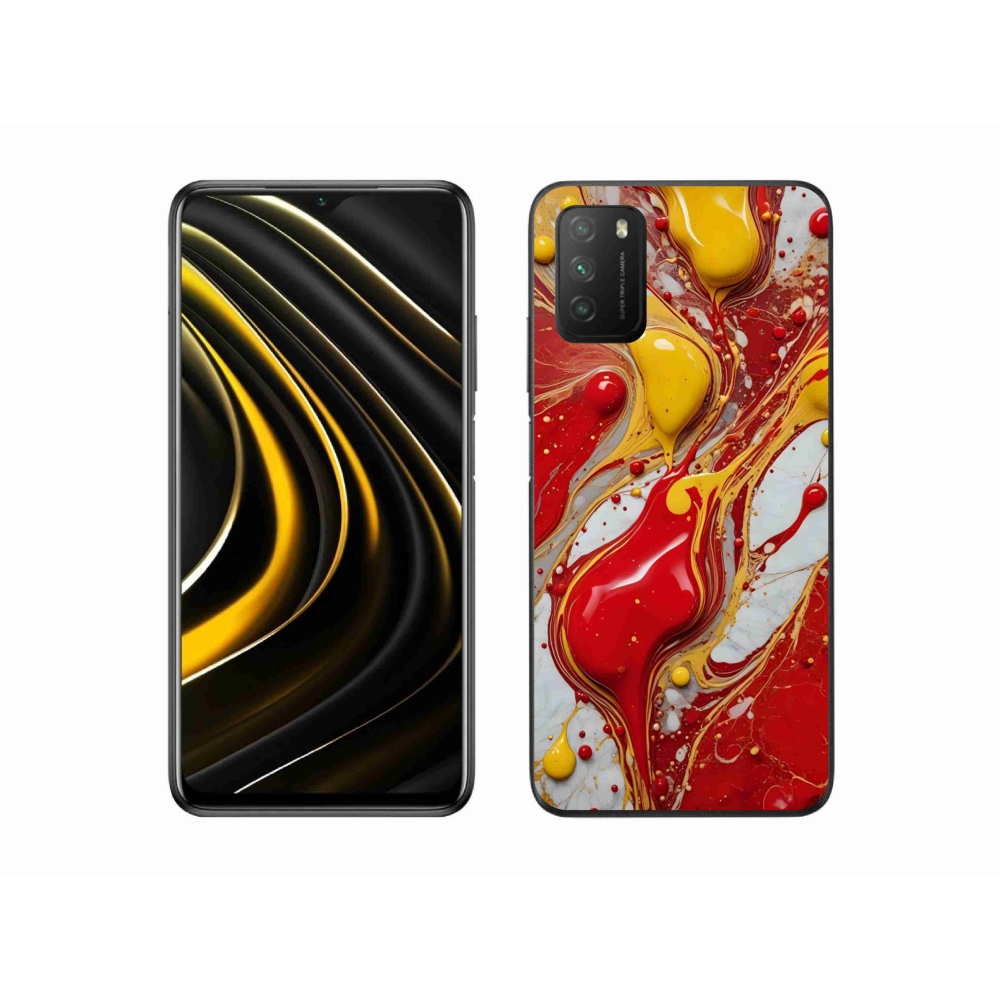 Gélový kryt mmCase na Xiaomi Poco M3 - abstraktný motív 42