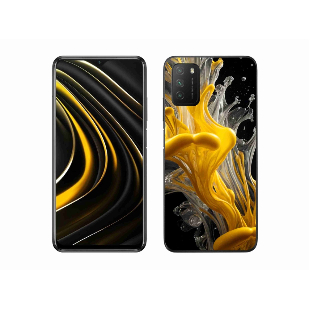 Gélový kryt mmCase na Xiaomi Poco M3 - abstraktný motív 48