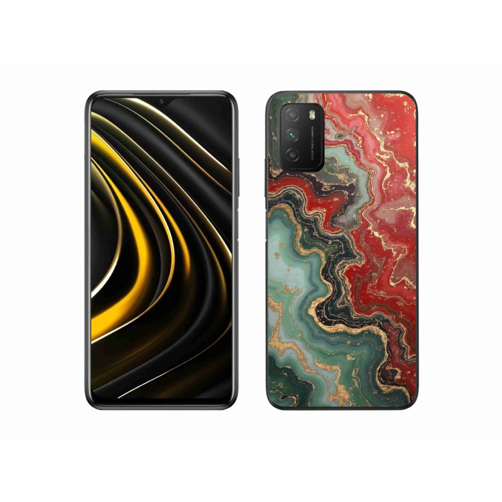 Gélový kryt mmCase na Xiaomi Poco M3 - abstraktný motív 55