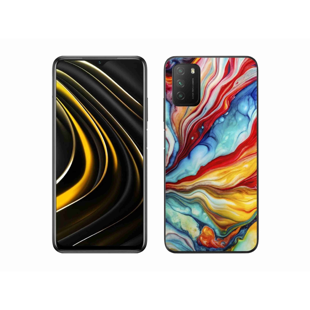 Gélový kryt mmCase na Xiaomi Poco M3 - abstraktný motív 58