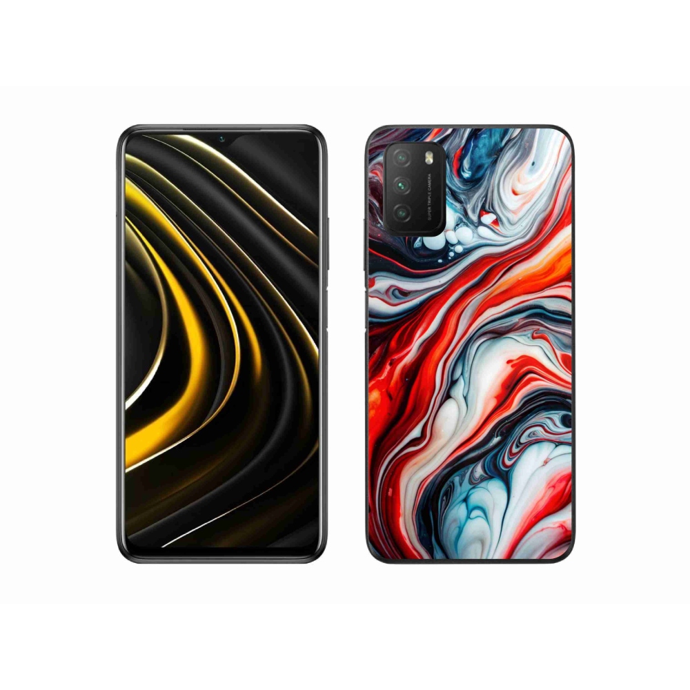 Gélový kryt mmCase na Xiaomi Poco M3 - abstraktný motív 63