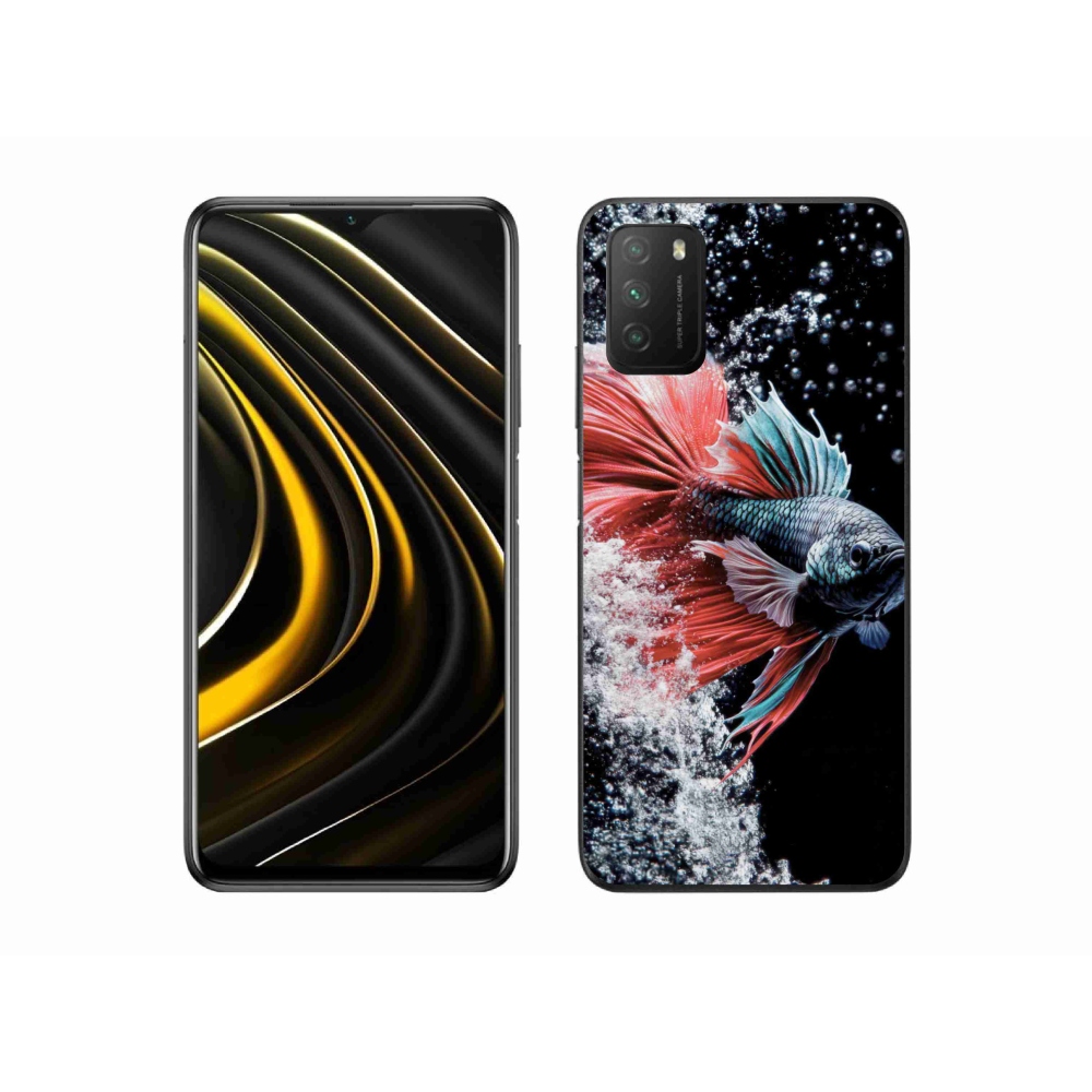 Gélový kryt mmCase na Xiaomi Poco M3 - bojovníčka pestrá