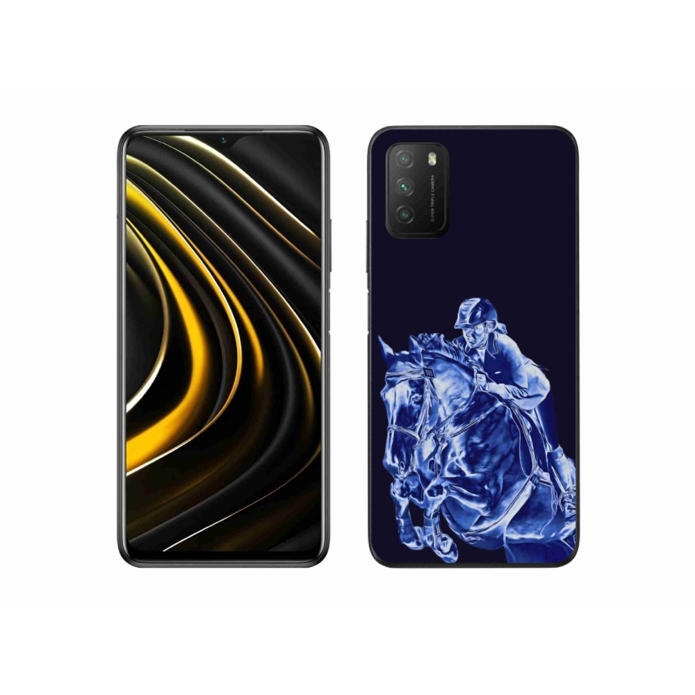 Gélový kryt mmCase na Xiaomi Poco M3 - dostihový kôň