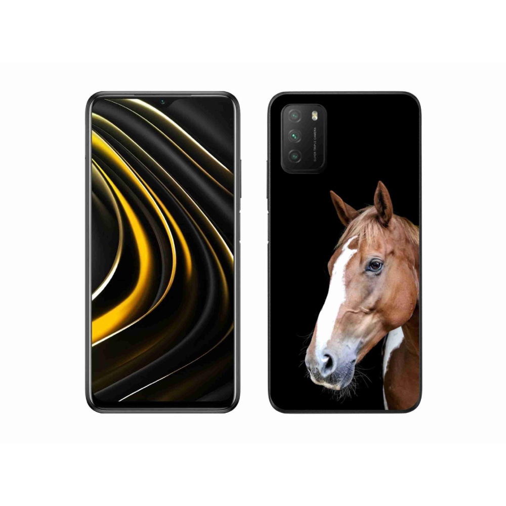 Gélový kryt mmCase na Xiaomi Poco M3 - hnedý kôň 3