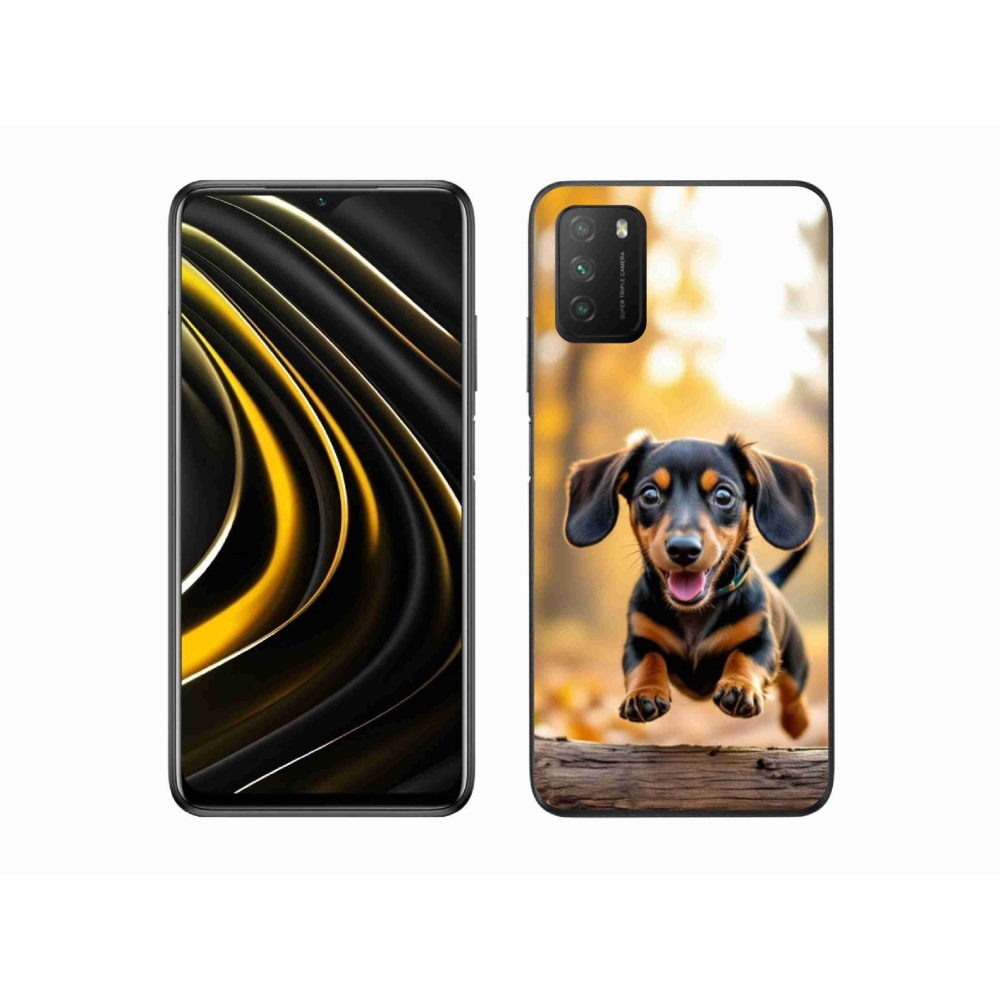 Gélový kryt mmCase na Xiaomi Poco M3 - jazvečík 2
