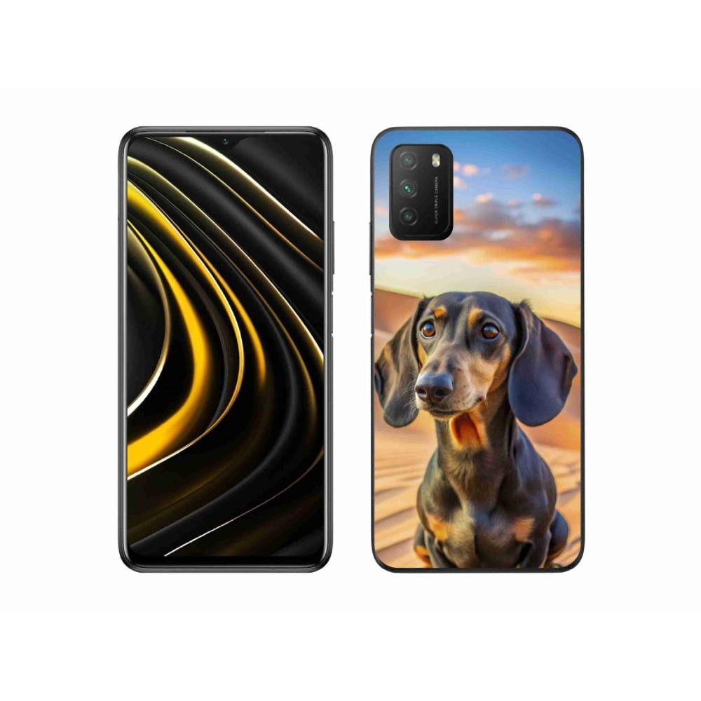 Gélový kryt mmCase na Xiaomi Poco M3 - jazvečík 3