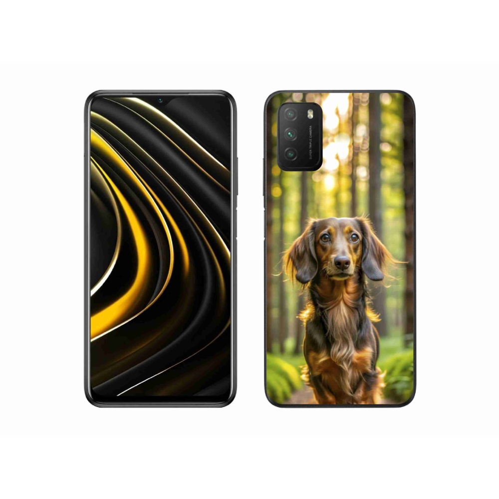 Gélový kryt mmCase na Xiaomi Poco M3 - jazvečík 4