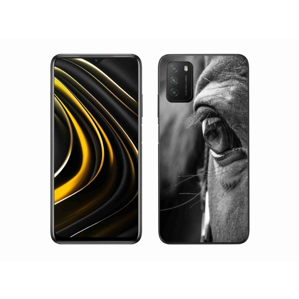 Gélový kryt mmCase na Xiaomi Poco M3 - konský pohľad