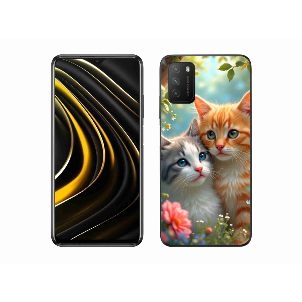 Gélový kryt mmCase na Xiaomi Poco M3 - mačacia láska 2