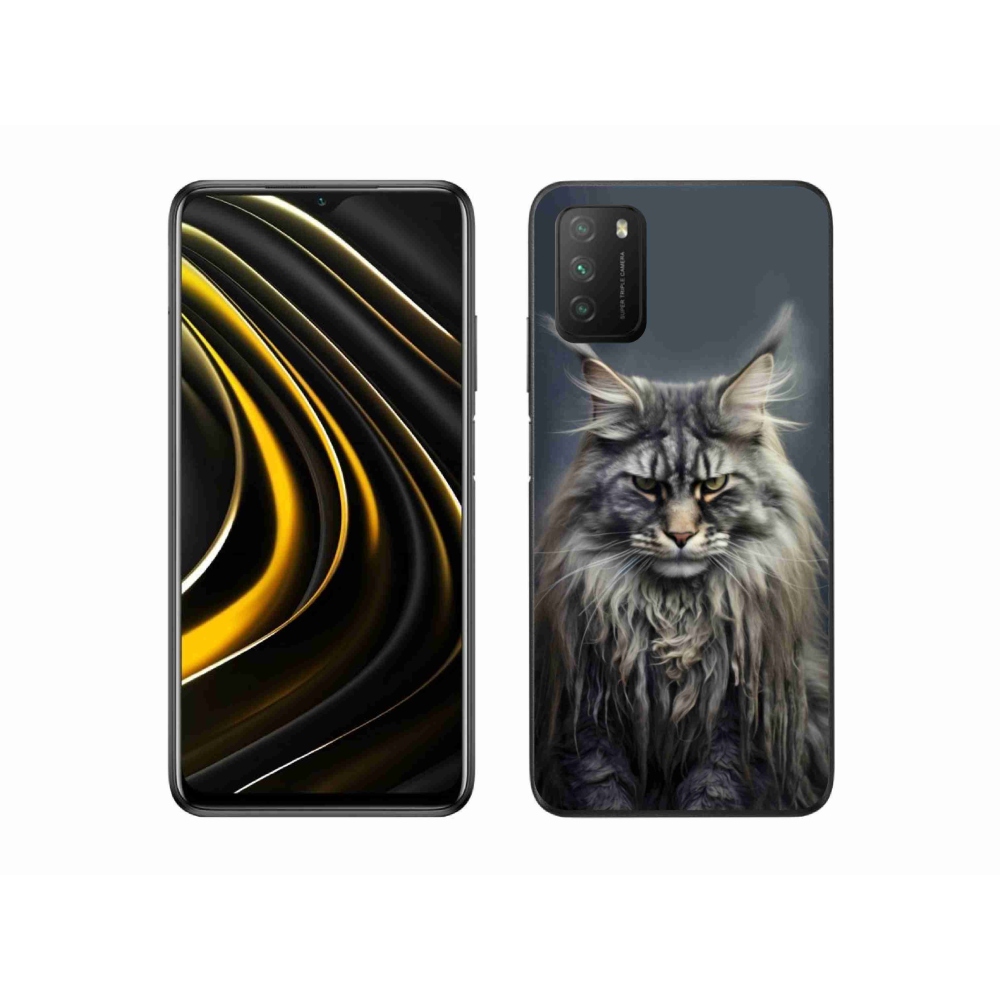 Gélový kryt mmCase na Xiaomi Poco M3 - mačacie pohľad 4