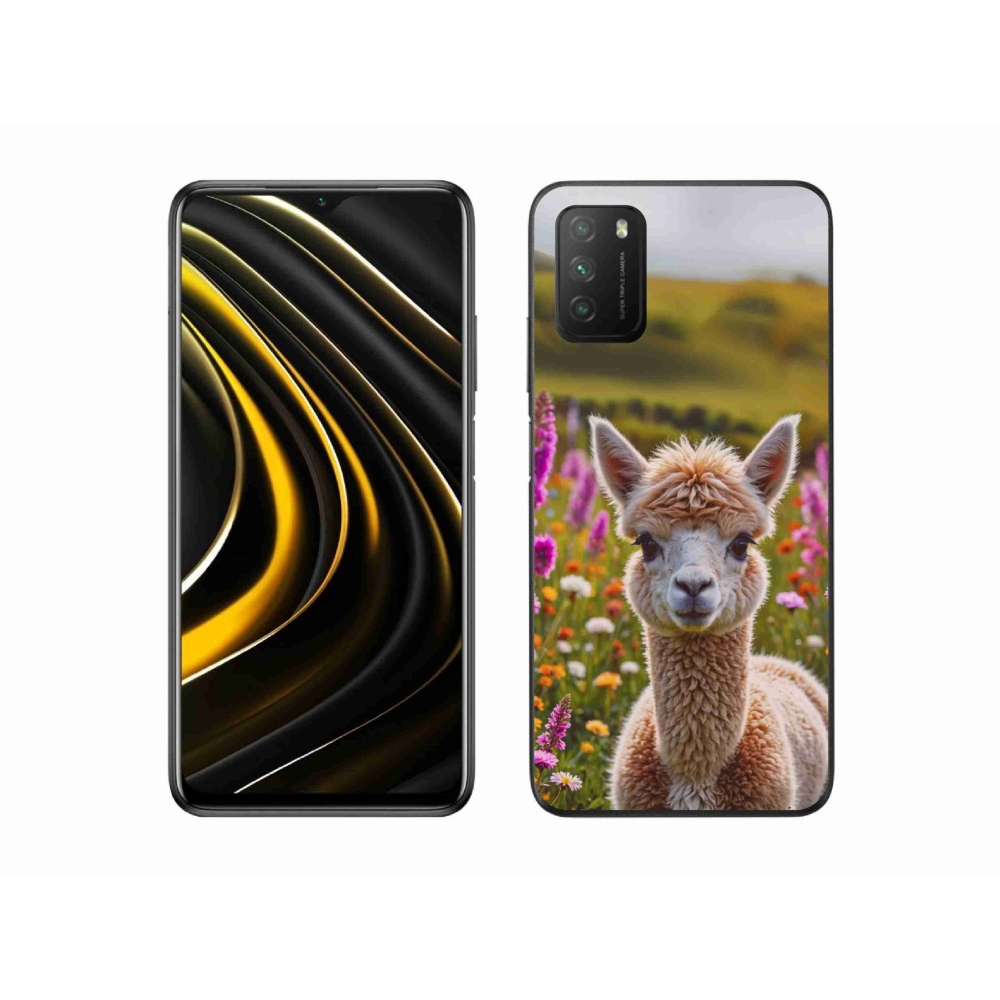 Gélový kryt mmCase na Xiaomi Poco M3 - lama na lúke