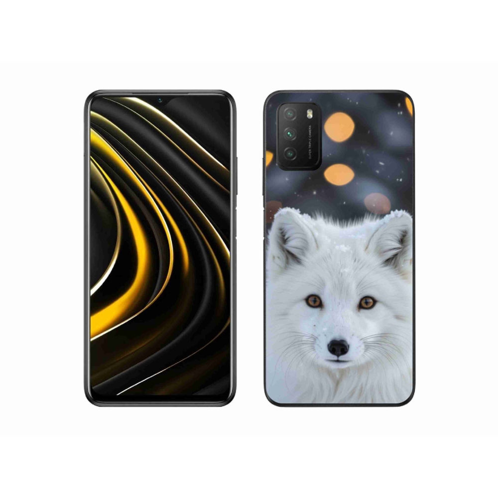 Gélový kryt mmCase na Xiaomi Poco M3 - líška polárna