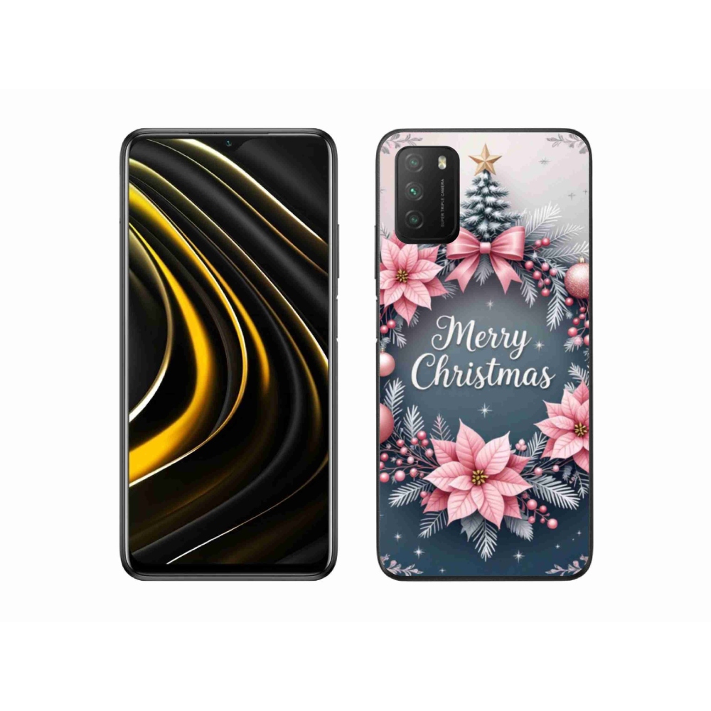 Gélový kryt mmCase na Xiaomi Poco M3 - merry christmas