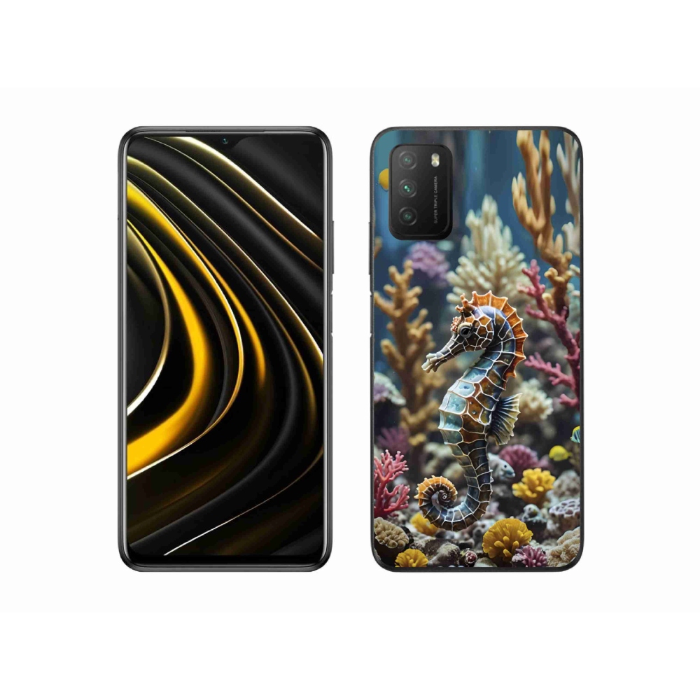 Gélový kryt mmCase na Xiaomi Poco M3 - morský koník 2