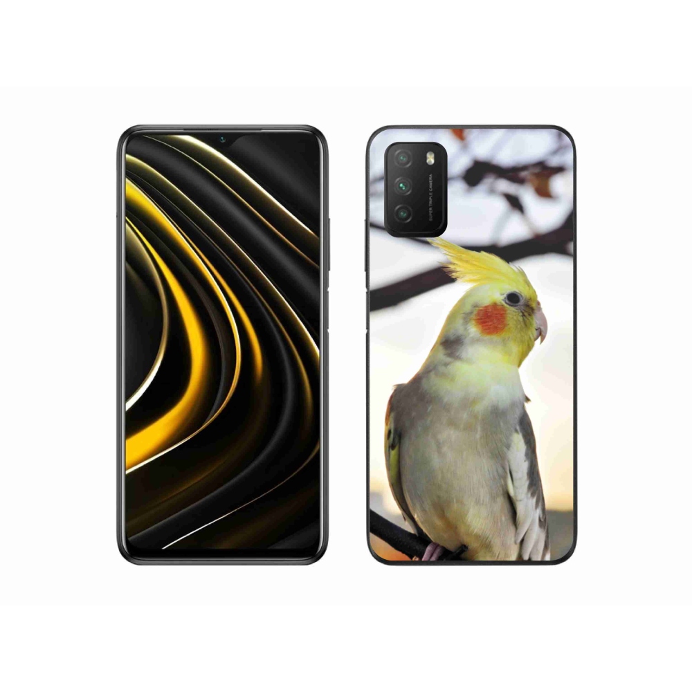Gélový kryt mmCase na Xiaomi Poco M3 - papagáj korela