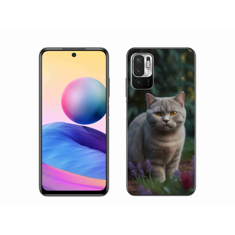 Gélový kryt mmCase na Xiaomi Poco M3 Pro/5G - britská mačka