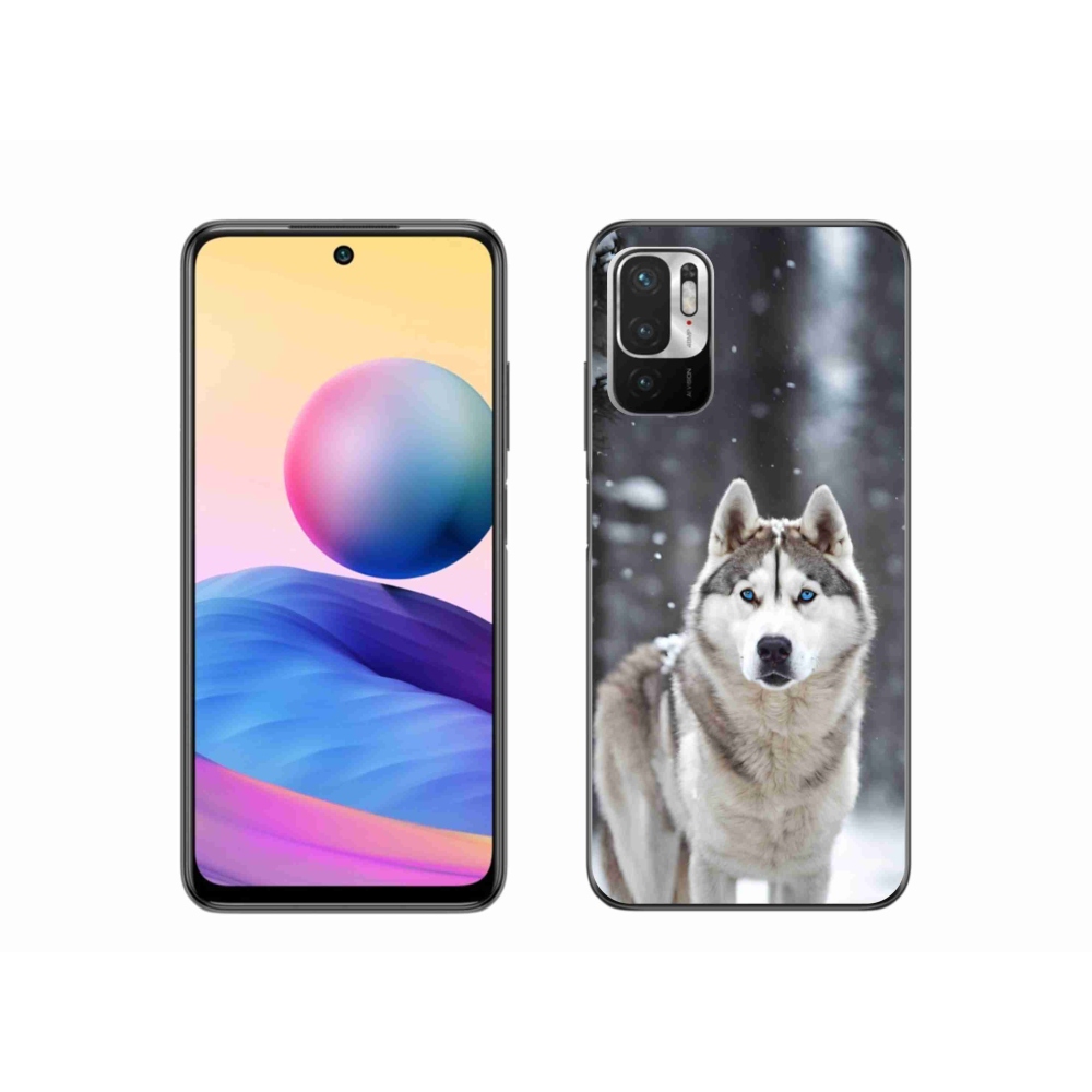 Gélový kryt mmCase na Xiaomi Poco M3 Pro/5G - husky 2