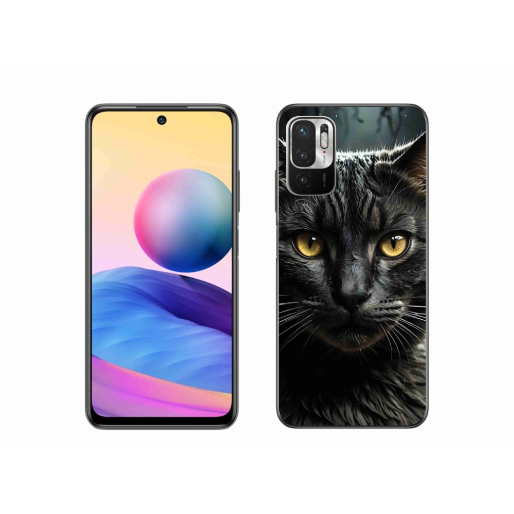 Gélový kryt mmCase na Xiaomi Poco M3 Pro/5G - mačacie pohľad 3