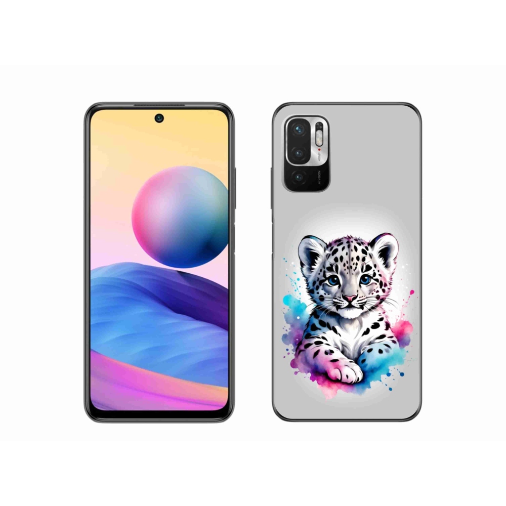 Gélový kryt mmCase na Xiaomi Poco M3 Pro/5G - leopardie mláďa