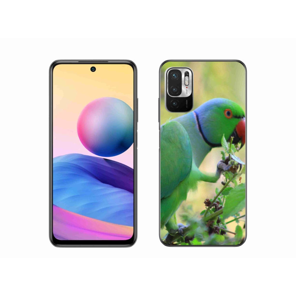 Gélový kryt mmCase na Xiaomi Poco M3 Pro/5G - papagáj Alexandr