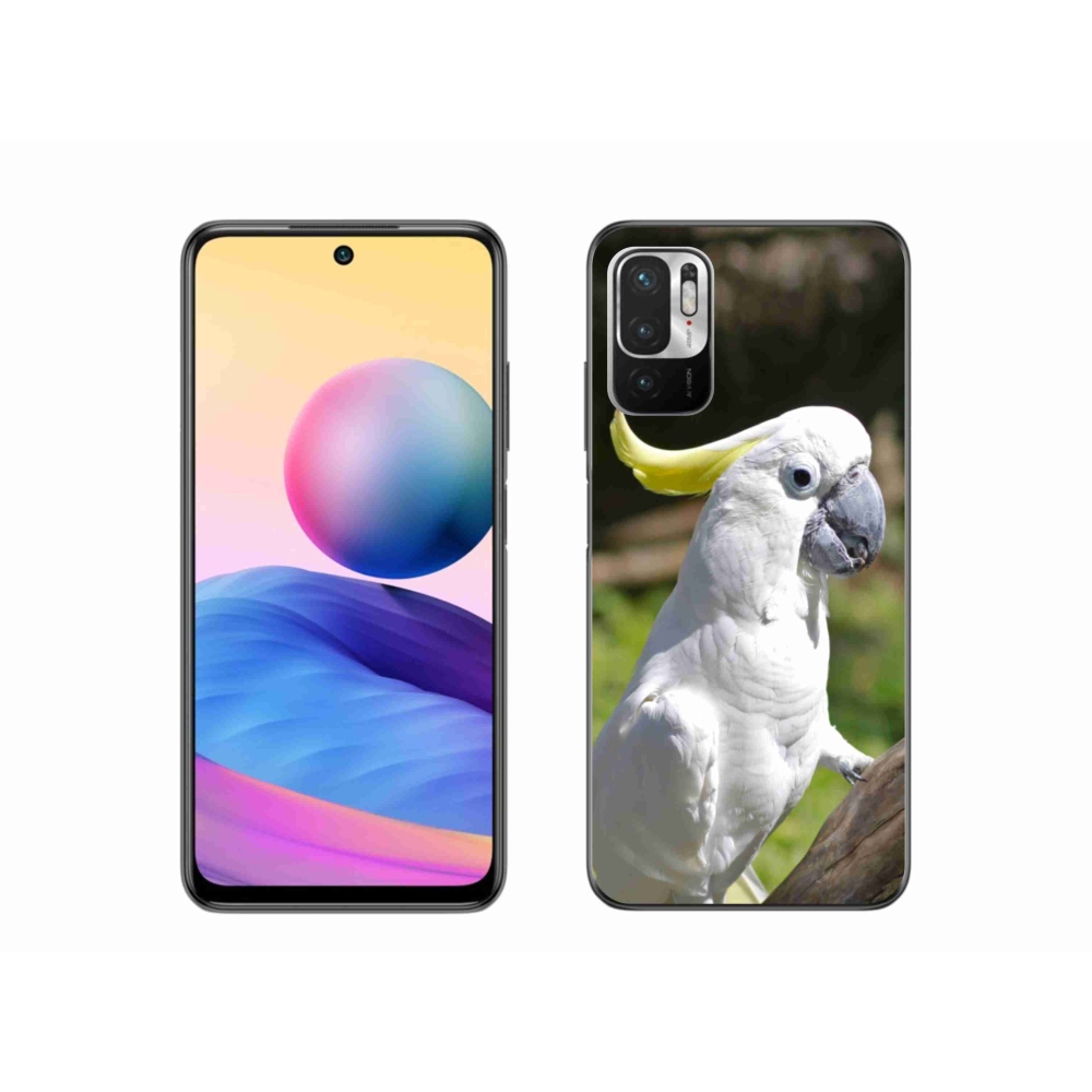 Gélový kryt mmCase na Xiaomi Poco M3 Pro/5G - papagáj kakadu 2