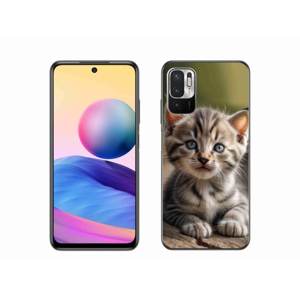 Gélový kryt mmCase na Xiaomi Poco M3 Pro/5G - roztomilé mačiatko 9