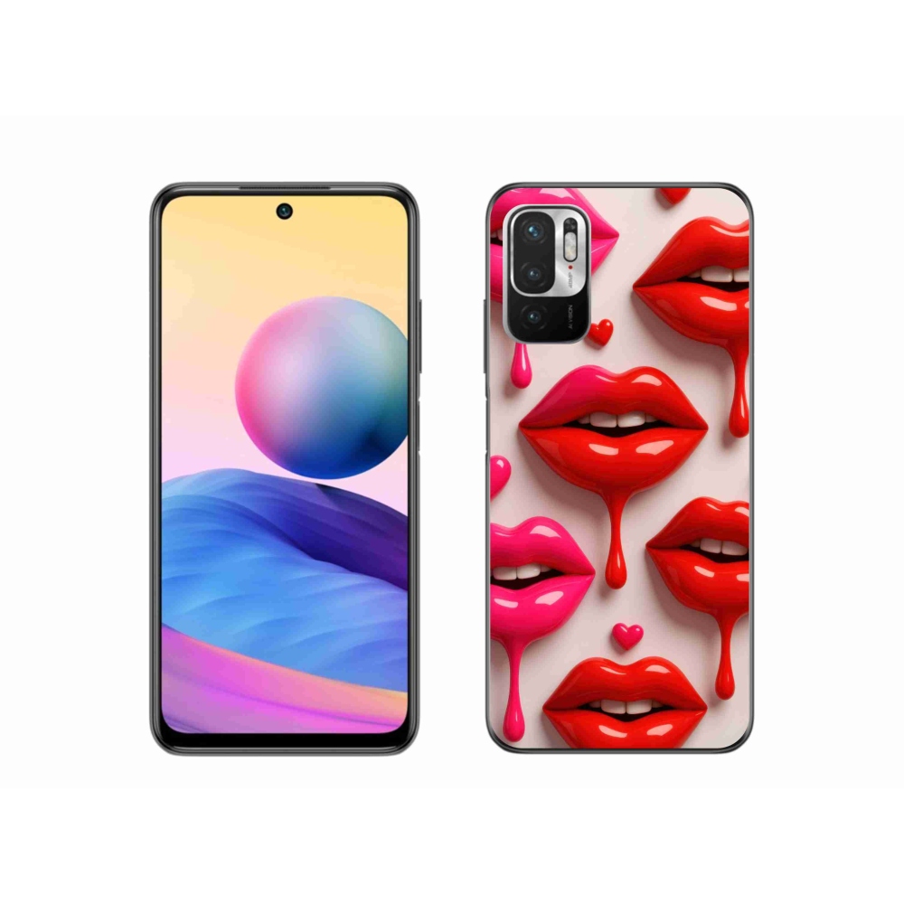 Gélový kryt mmCase na Xiaomi Poco M3 Pro/5G - pery 2