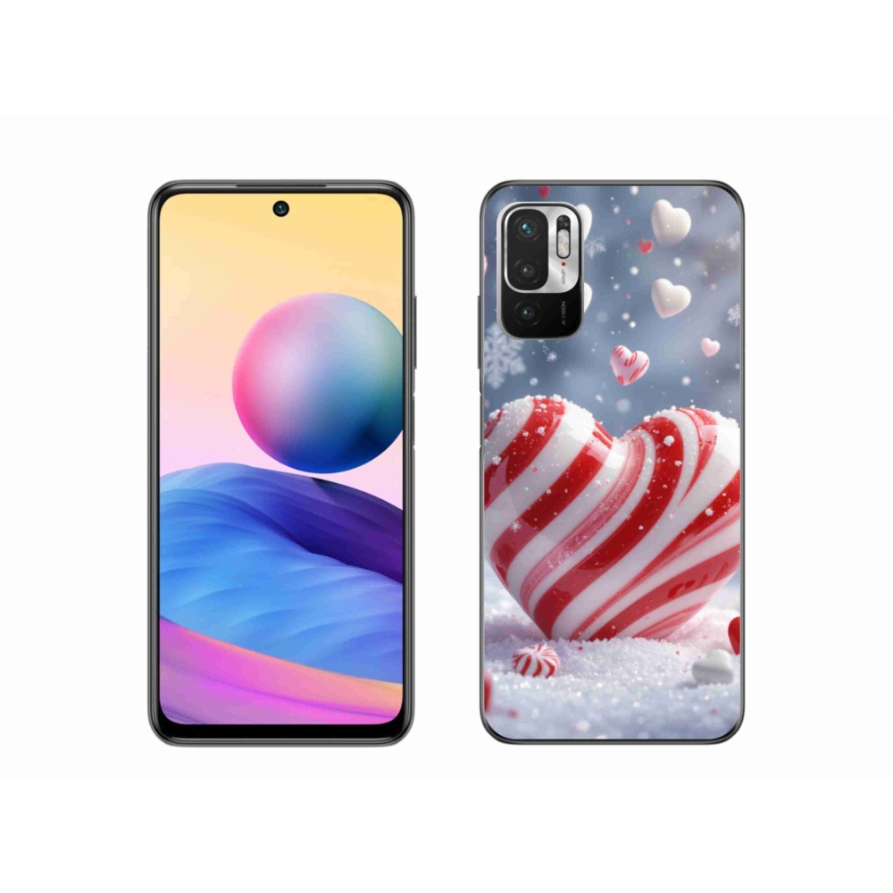 Gélový kryt mmCase na Xiaomi Poco M3 Pro/5G - sladké srdce