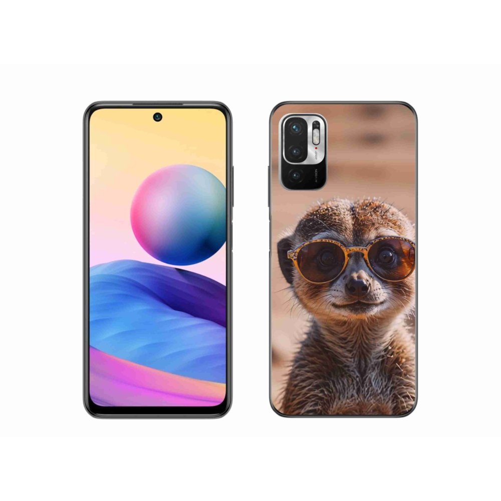 Gélový kryt mmCase na Xiaomi Poco M3 Pro/5G - štýlová surikata