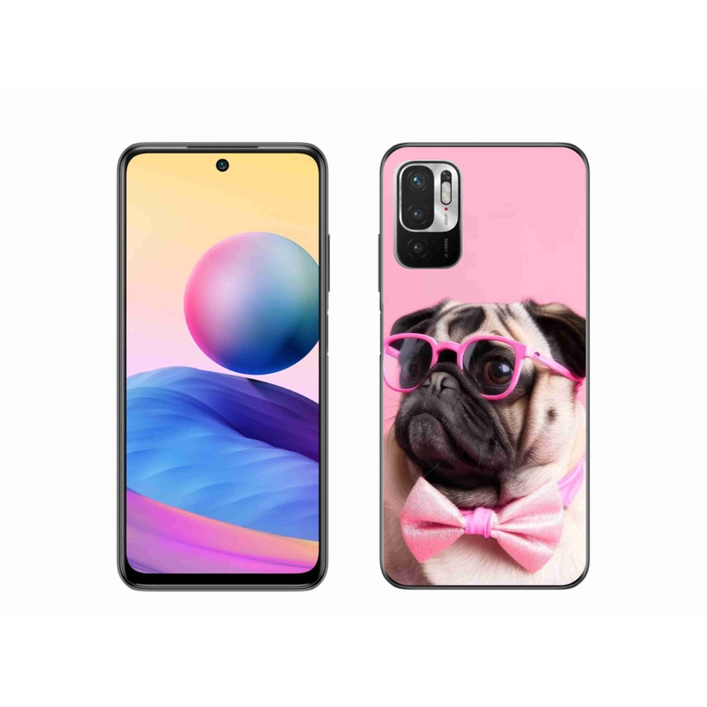 Gélový kryt mmCase na Xiaomi Poco M3 Pro/5G - štýlový mops