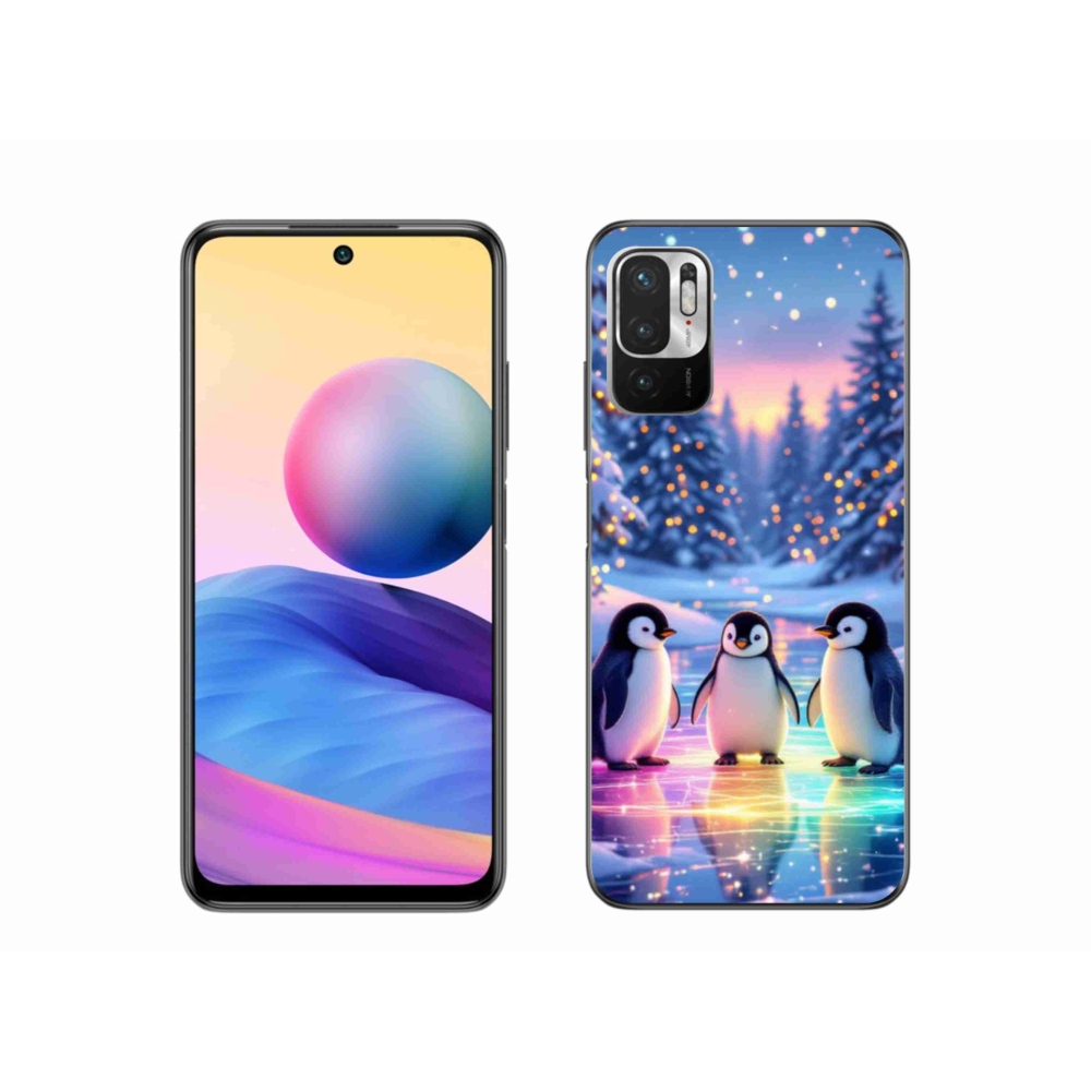 Gélový kryt mmCase na Xiaomi Poco M3 Pro/5G - tučniaci