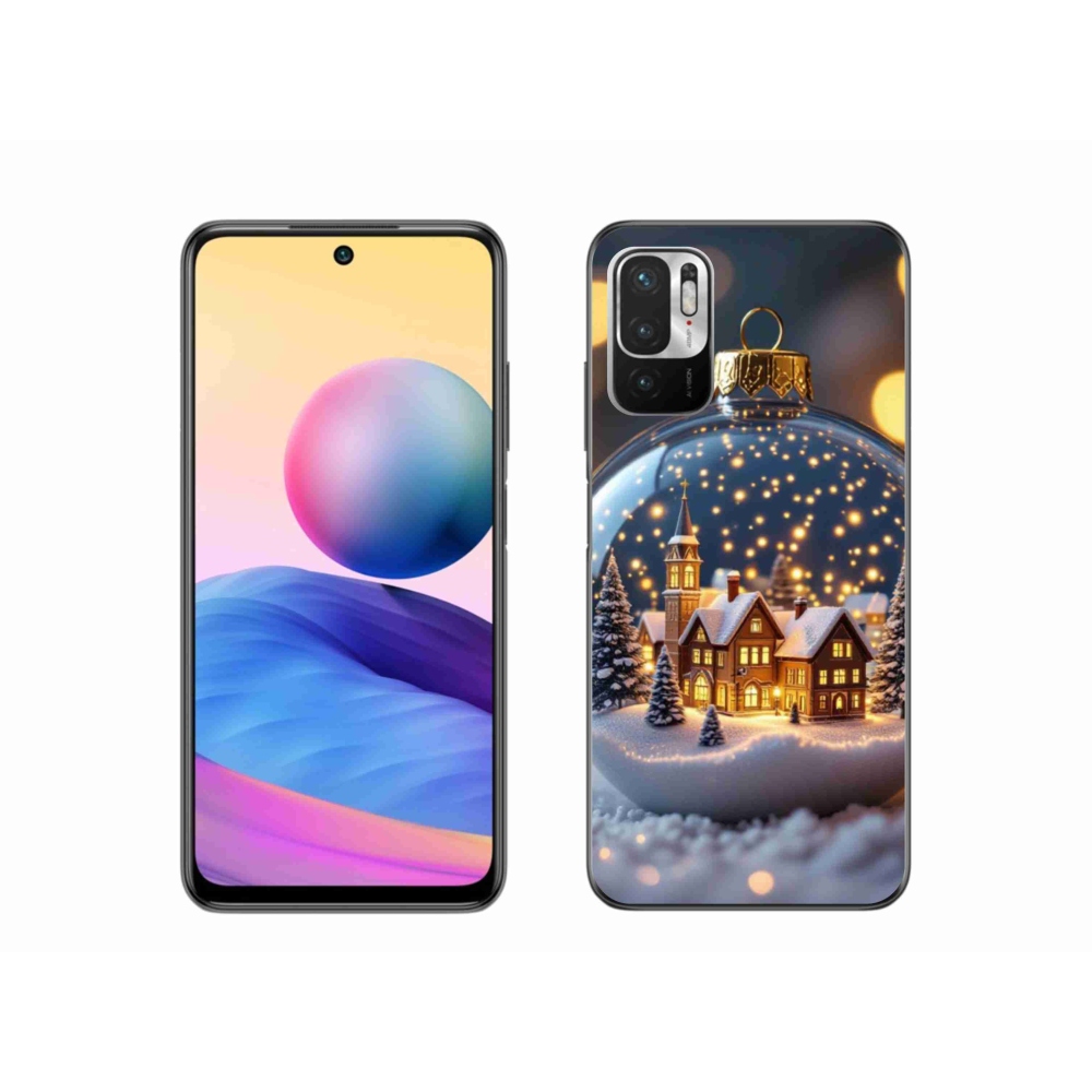 Gélový kryt mmCase na Xiaomi Poco M3 Pro/5G - vianočné gule 4