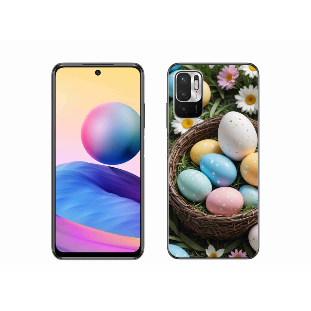 Gélový kryt mmCase na Xiaomi Poco M3 Pro/5G - veľkonočné vajíčka 2