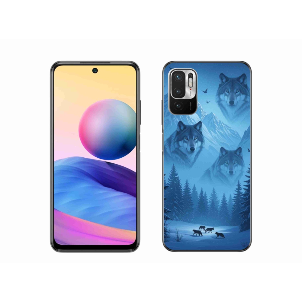 Gélový kryt mmCase na Xiaomi Poco M3 Pro/5G - vlčia svorka