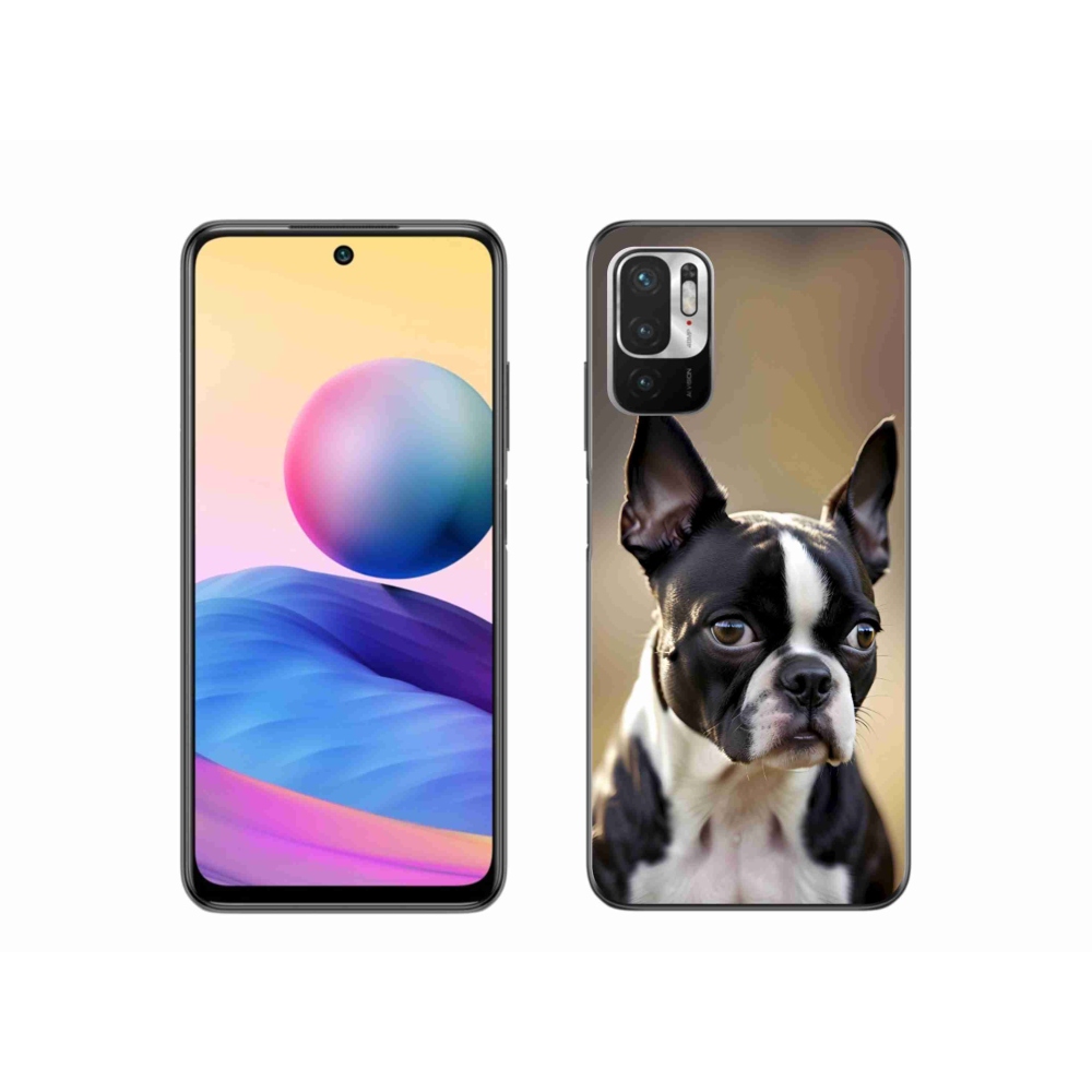 Gélový kryt mmCase na Xiaomi Poco M3 Pro - bostonský teriér