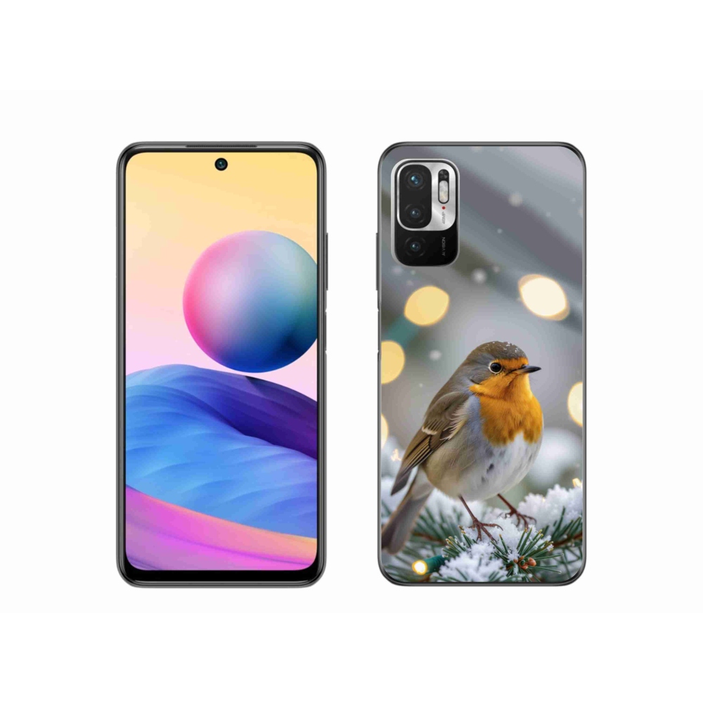Gélový kryt mmCase na Xiaomi Poco M3 Pro - červienka v zime