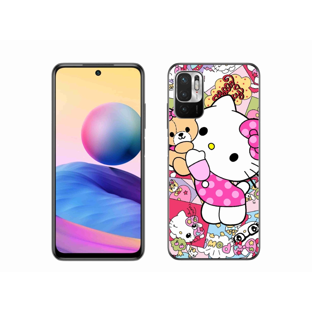 Gélový kryt mmCase na Xiaomi Poco M3 Pro - cute kitty