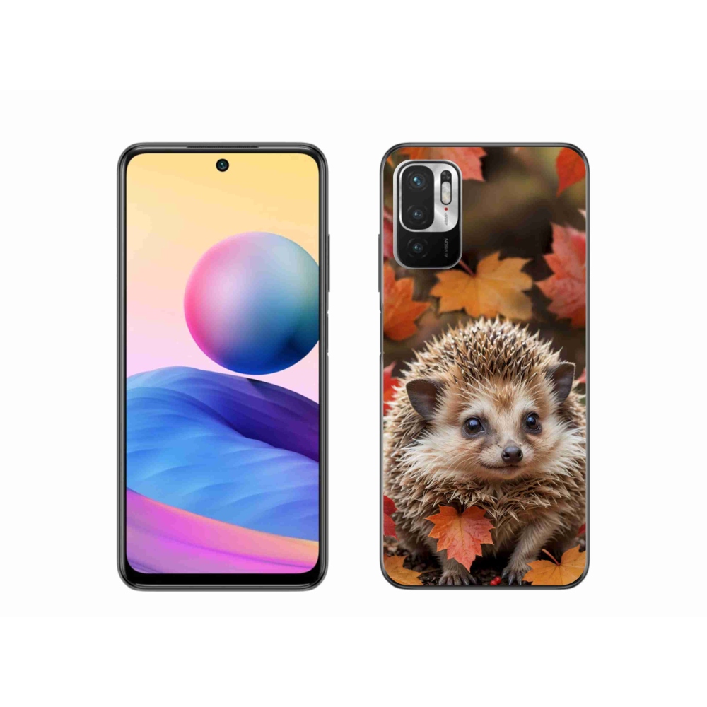 Gélový kryt mmCase na Xiaomi Poco M3 Pro - ježko v lístia