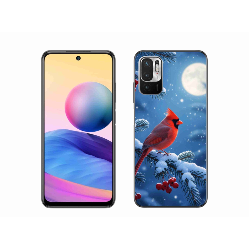 Gélový kryt mmCase na Xiaomi Poco M3 Pro - kardinál červený