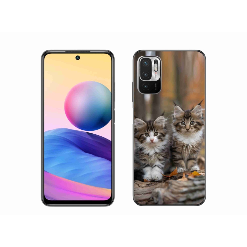Gélový kryt mmCase na Xiaomi Poco M3 Pro - mačacie duo 3